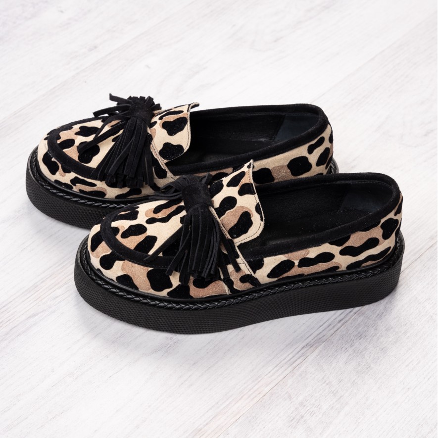    Mocasini - Sardegna - Safari BLACK